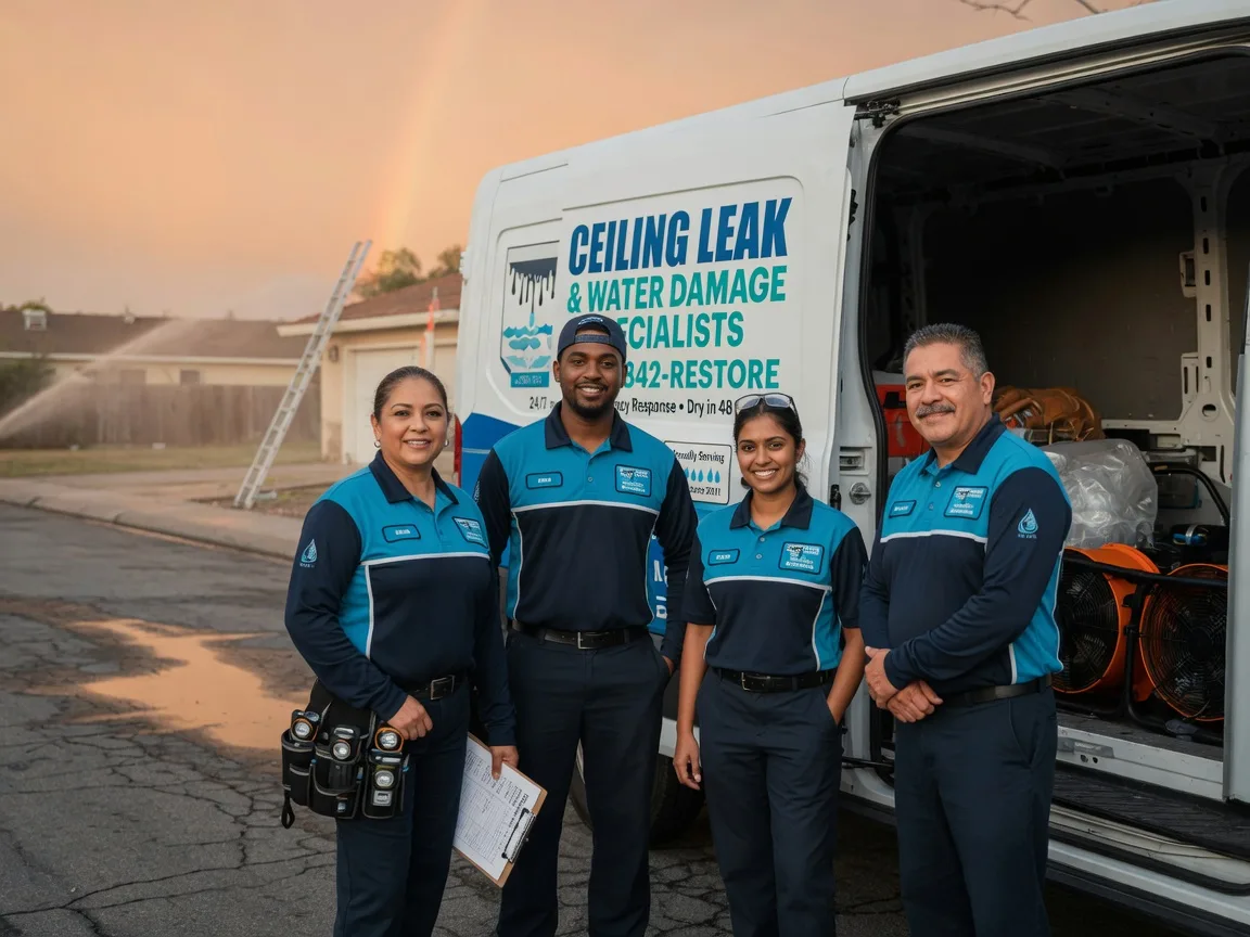 Ceiling Leak Cleanup company in Rock Point, AZ